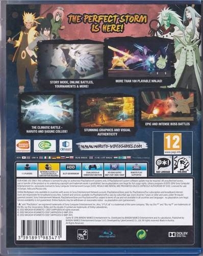 Naruto Shippuden Ultimate Ninja Storm 4 - PS4 (A Grade) (Genbrug)